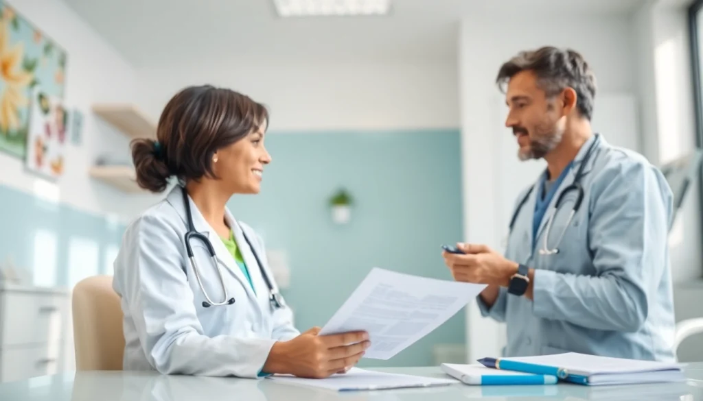 Evaluate Health through a compassionate patient consultation in a welcoming clinic setting.