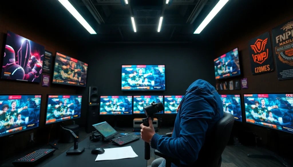 Engage with the latest insights at https://gamelevate.com featuring a dedicated esports journalist in action.