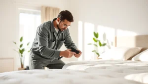 Treating bed bugs safely and effectively with https://affordablebedbugexterminators.com in a bright bedroom.