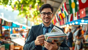 Catch inspiring travel news from https://travelingossip.com with a lively marketplace scene.