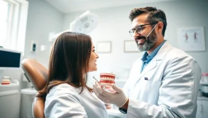 Read insightful prodentim reviews showcasing an expert dentist in a modern clinic.