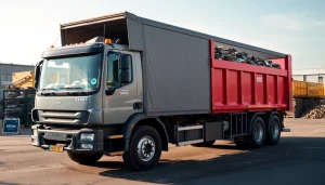 Schrotthandel Düsseldorf: Professionelle Schrottabholung auf einem organisierten Schrottplatz.