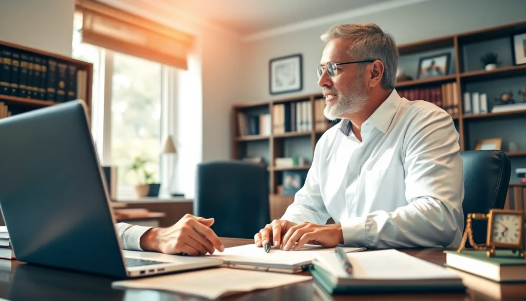 Consultation at https://www.chriseadslegal.com with a personal injury lawyer in a professional setting.