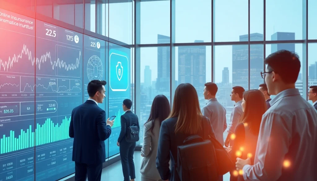 Modern digital insurance platform for 79king, showcasing secure online financial services in 2025