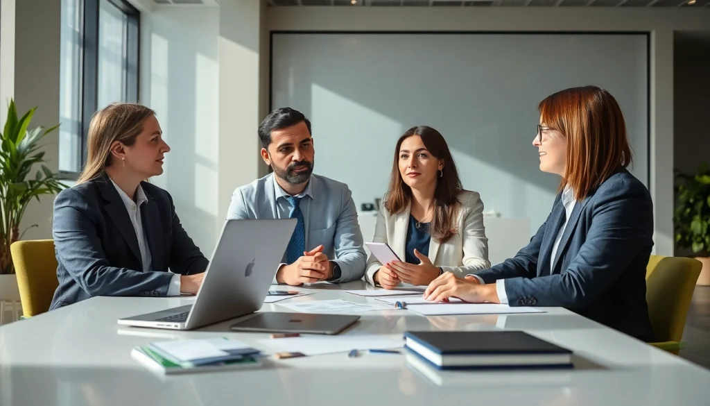 신용카드 현금화 방법을 상담하는 전문 금융 상담사의 모습