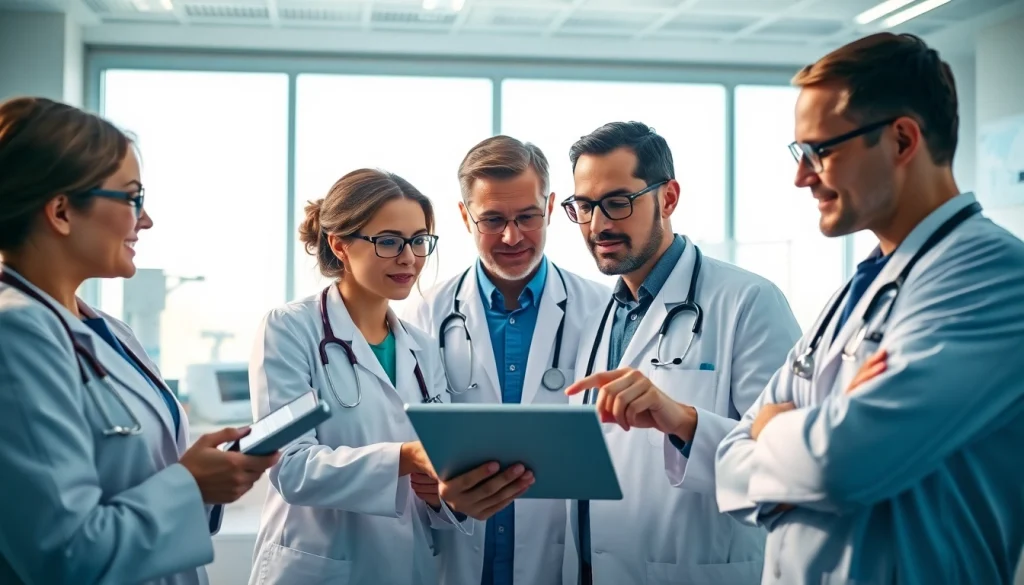 Engaged healthcare professionals collaborating on innovative solutions at https://www.medexdtc.com