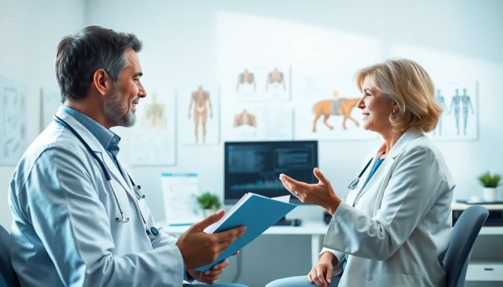 Consultation at https://www.medexdtc.com showing physician empathy and patient engagement.