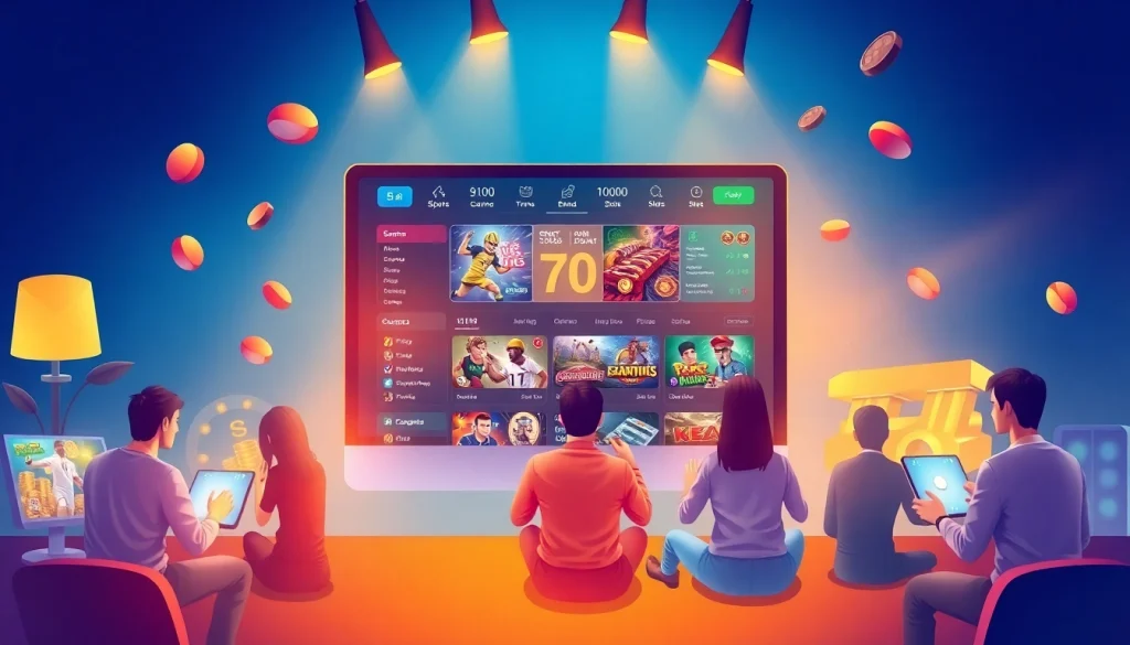 AF88 online betting experience showcasing diverse games and user engagement