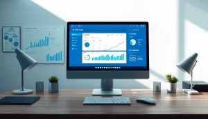 Engaging smm panel interface showcased in a professional digital marketing environment.