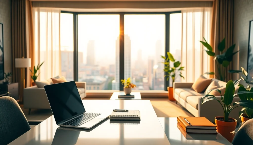 Enhance productivity at https://www.fire85.com with a modern home office setup showcasing productivity tools.