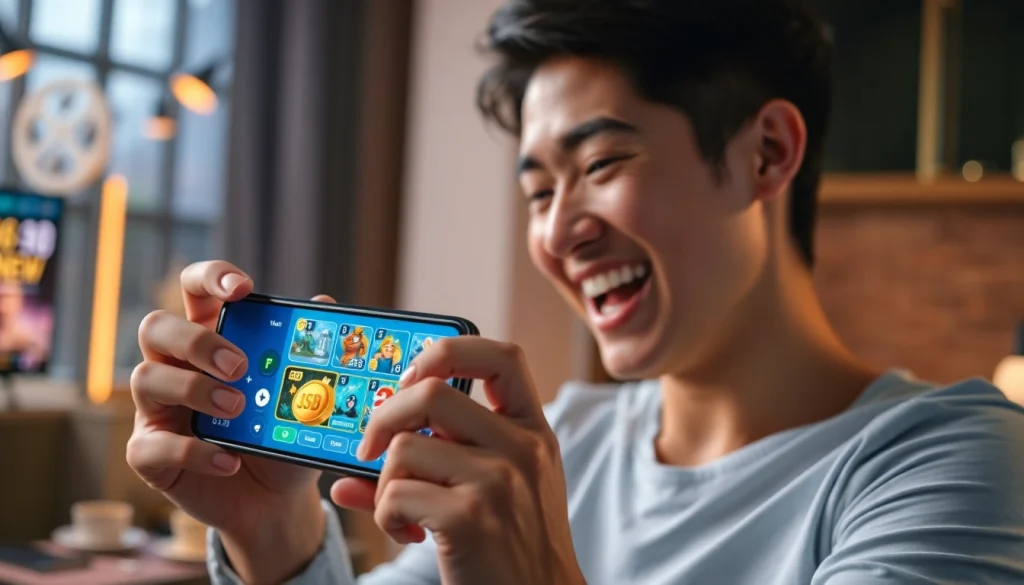 Exciting online betting experience with 888new app on smartphone showcasing vibrant gaming.