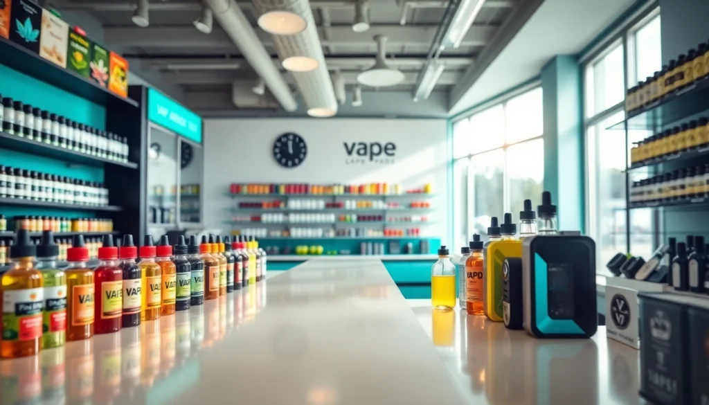 Entdecken Sie die Vielfalt im vap shop mit bunten E-Liquids und stylischen Geräten.