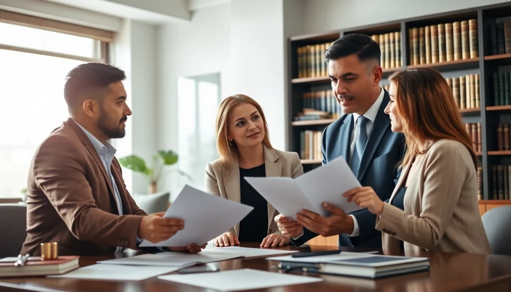 Consultation with Plantation, Boca Raton & Aventura Estate Planning Lawyer in a modern office.