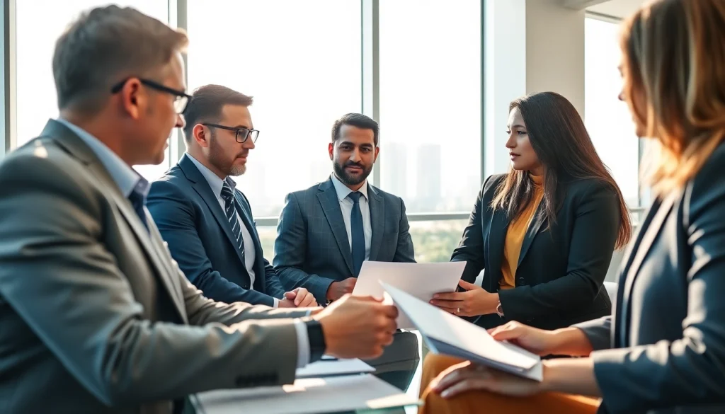 Assisting clients at https://www.tnlmiami.com in a vibrant Miami legal office.