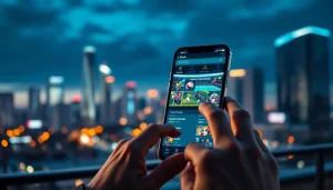 Engaging interface of the best sports betting apps in India displayed on a smartphone.