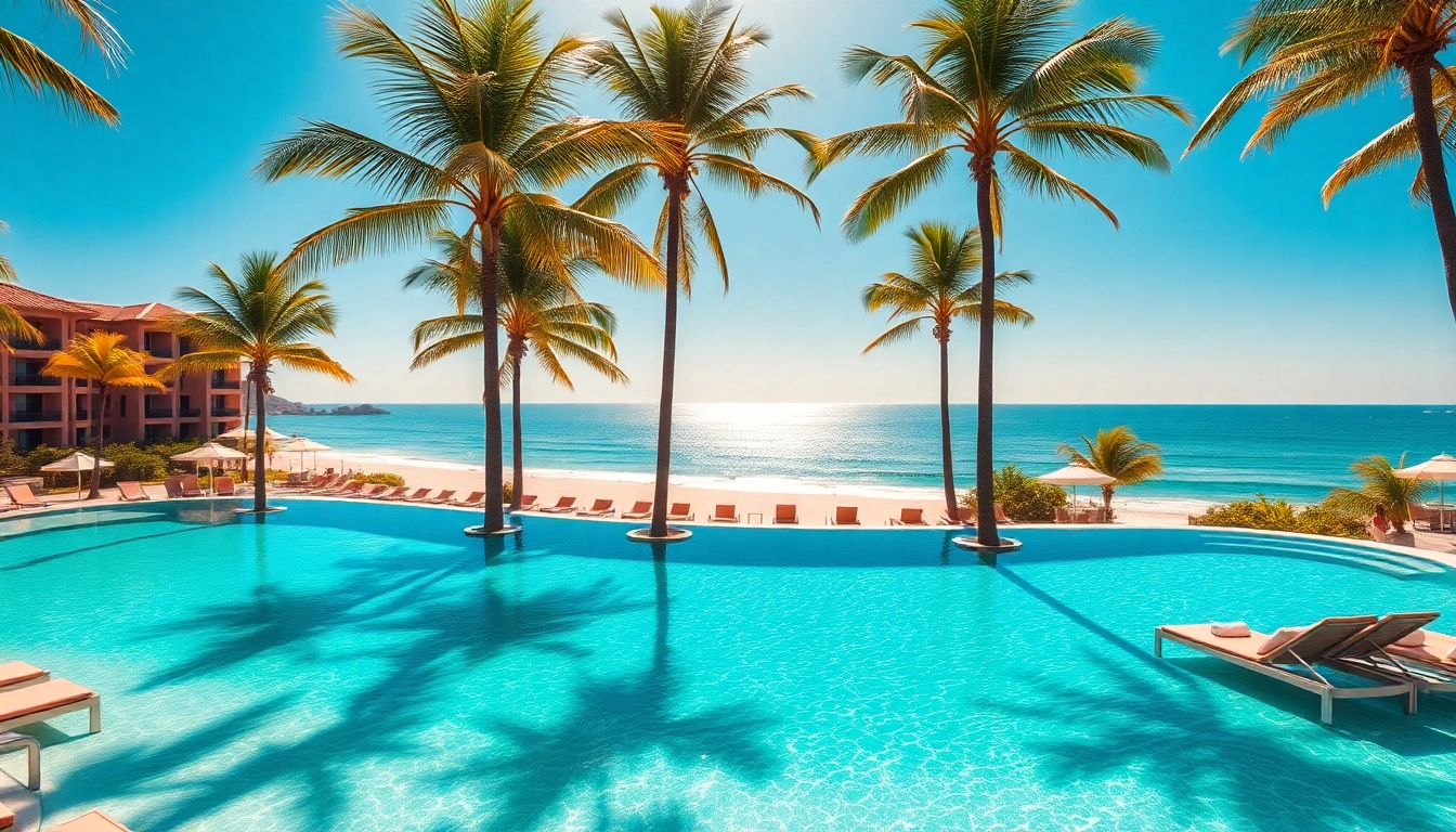 Enjoy Los Cabos vacation packages at a stunning oceanfront resort with an infinity pool.
