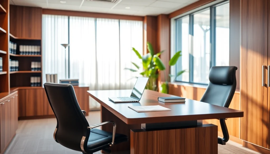 Law office consultation area highlighting https://www.lalitlaw.com as a premier legal resource.