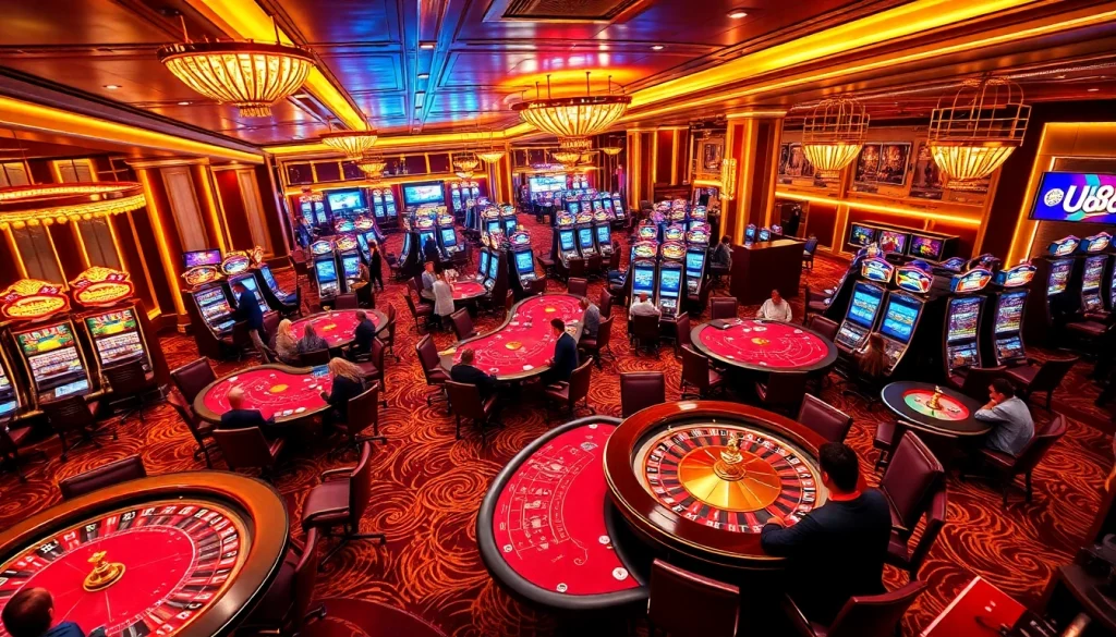 Experience the thrill of gambling with UU88's vibrant casino atmosphere and exciting games.