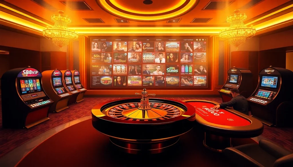 S88VIP offers an immersive online gambling experience with luxurious casino games and vibrant visuals.
