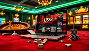 Experience thrilling gambling at UU88 with engaging slots, cards, and luxurious casino setup.