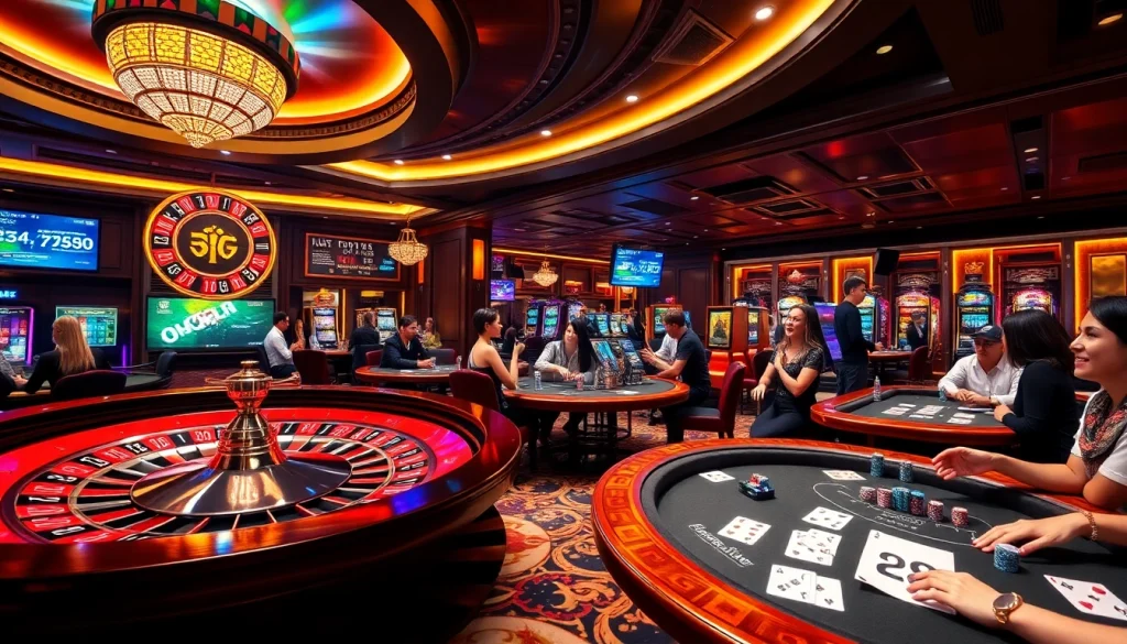 Experience thrilling gambling at Hi88 with engaging table games and vibrant casino ambiance.