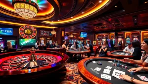 Experience thrilling gambling at Hi88 with engaging table games and vibrant casino ambiance.