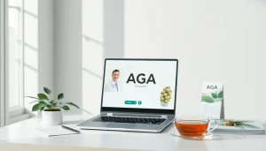 現実の仮想診療シーン。現代の医療とともに東京オンラインクリニック AGA 口コミの体験を描く。