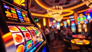 Pemain merayakan kemenangan di petanitoto saat bermain mesin slot yang menarik.