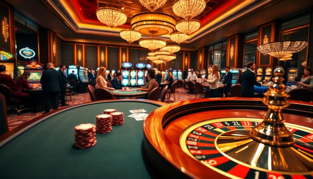 Experience the thrill of Hay88 com with high-stakes gambling at a luxurious casino table.