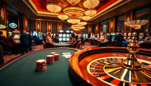 Experience the thrill of Hay88 com with high-stakes gambling at a luxurious casino table.