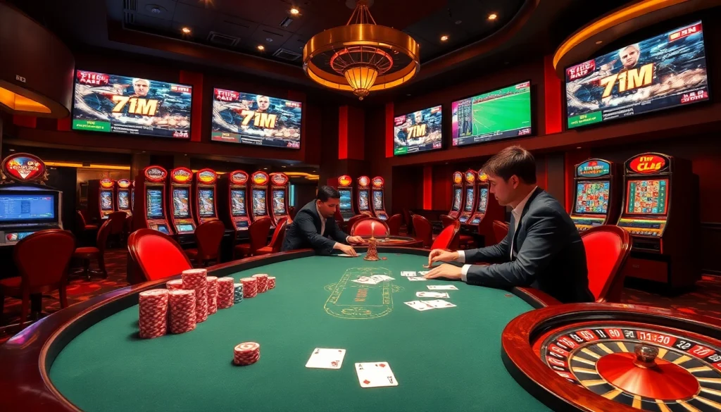 Experience the thrill of 7m cn with professional poker gameplay and vibrant casino atmosphere.