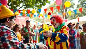 Engaging performance by TC Special Entertainment at a family event, showcasing fun and joy.