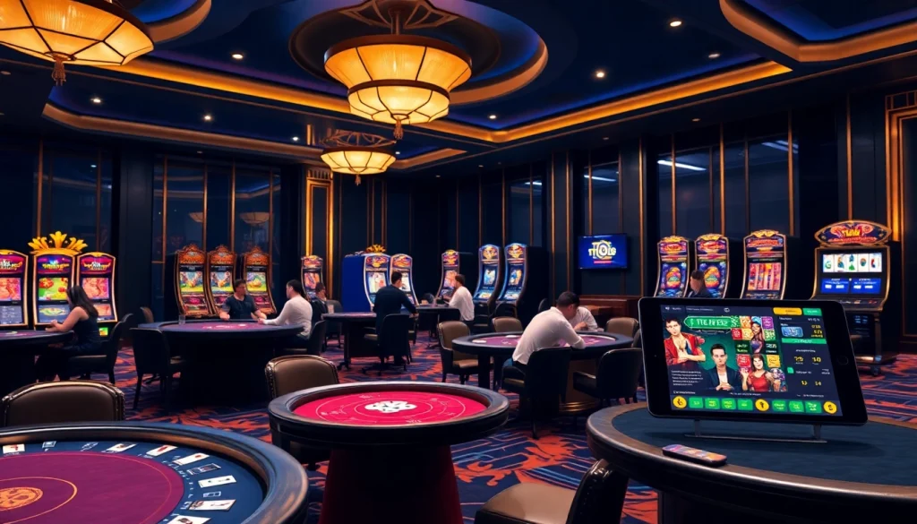 Trải nghiệm sự hồi hộp của ứng dụng Tik 88 với các máy xèng sống động và bàn chơi hấp dẫn.