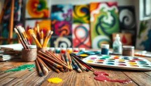 Explore vibrant acrylic art supplies on https://acrylicpedia.com with dynamic colors.