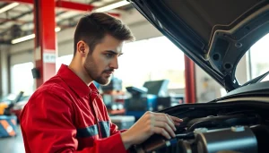 Find a reliable mechanic near me in a professional auto repair shop, focused on vehicle diagnostics.