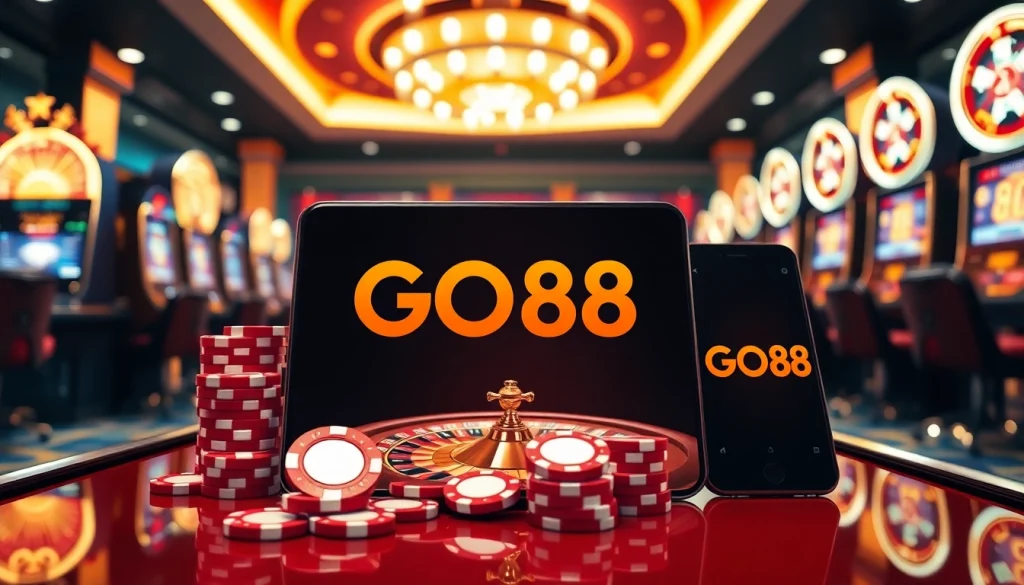 Engage with the thrill of online gaming as you tải go88 for an immersive casino experience.