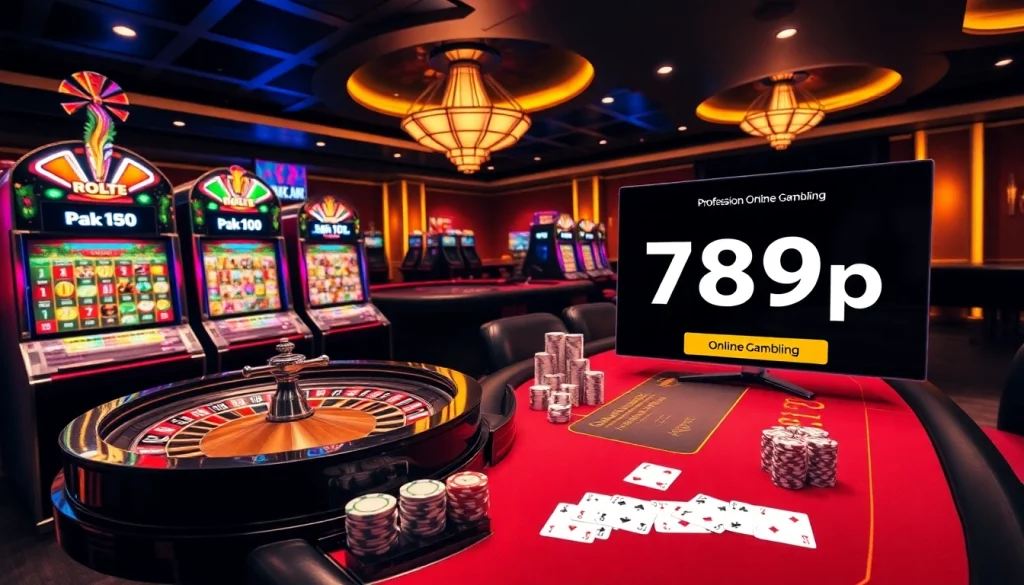 Experience thrilling gameplay with link 789p at vibrant casino tables filled with activity.