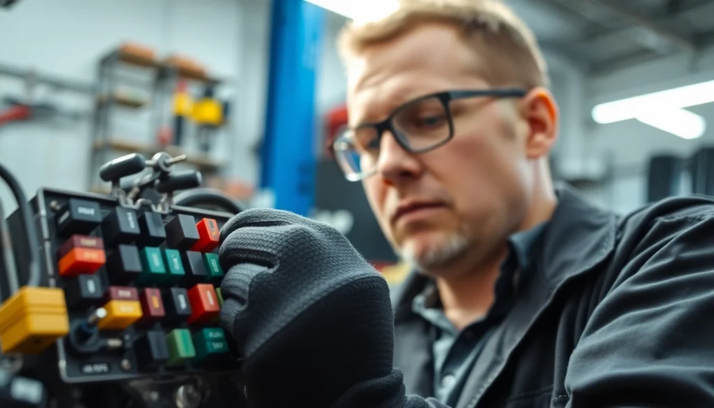 Sprawdzenie bezpieczników samochodowych na stronie https://bezpieczniki24.pl w profesjonalnym warsztacie.