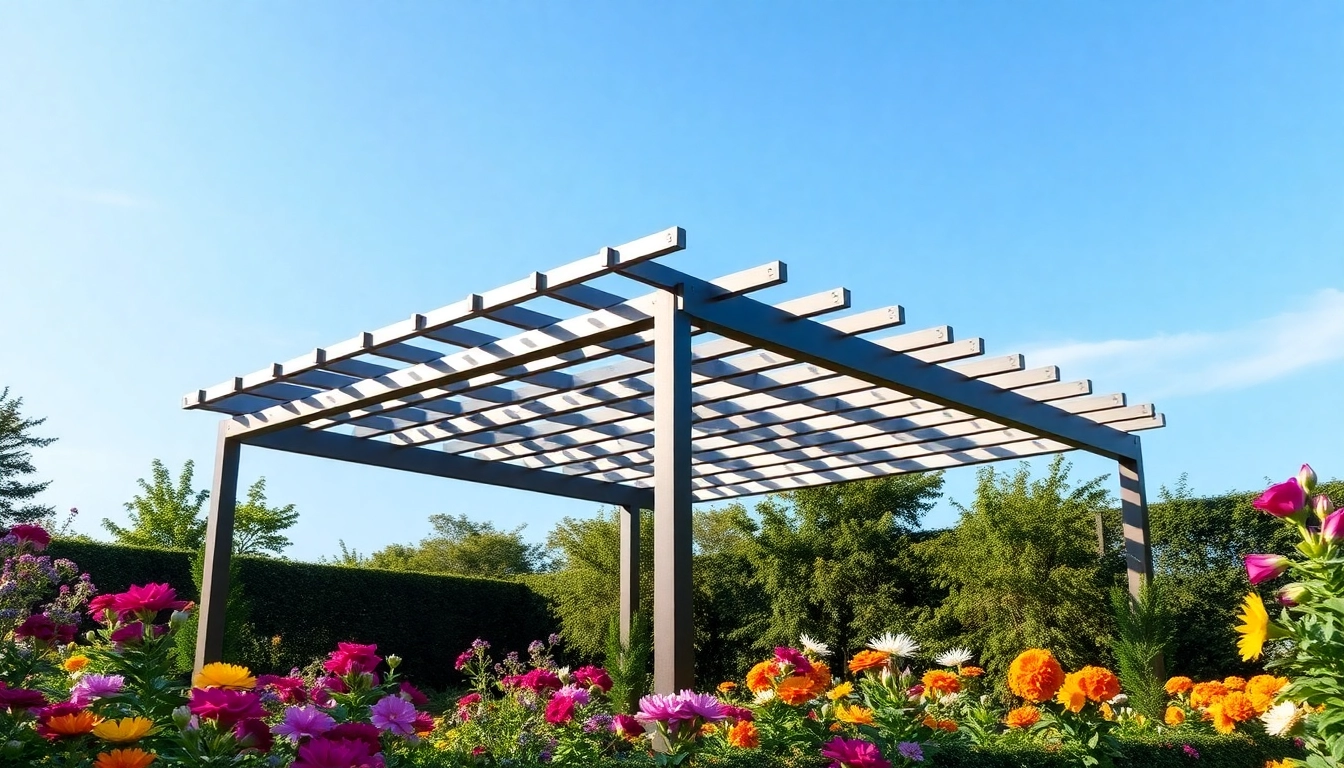 Enhancing Outdoor Spaces with Modern Steel Pergola Solutions
