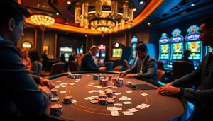 Experience the excitement of Bugatti8 with intense poker action and vibrant casino atmospheres.