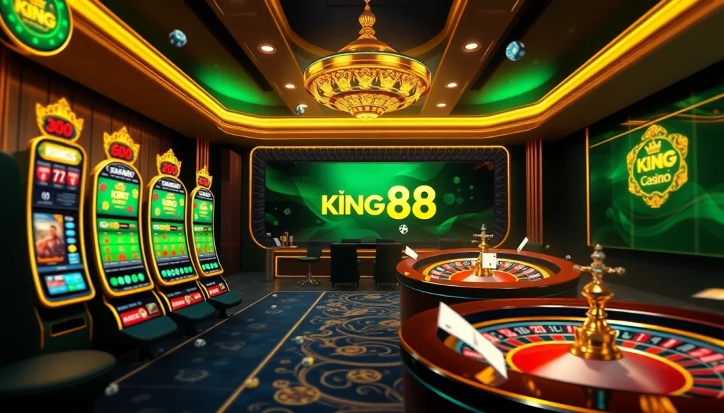 Engage with king88 đăng nhập as gamblers explore luxurious online casino features and vibrant slots.