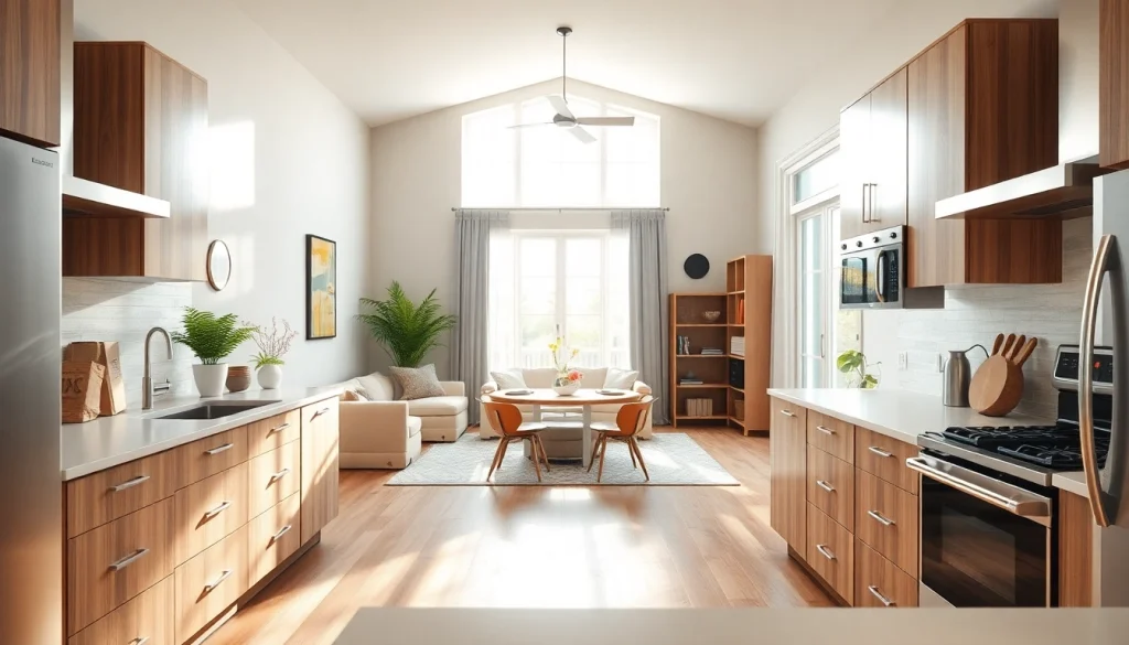 Showcasing a stunning home renovation in a modern kitchen with bright natural light and elegant design.