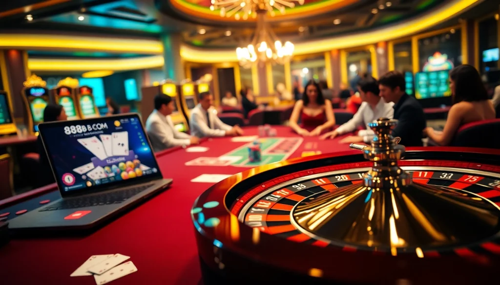 Experience high-stakes gaming with roulette and poker at 888b.com casino.