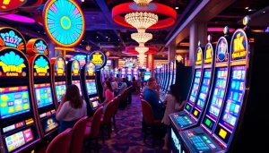 Menangkan jackpot besar dengan slot depo 1k di lingkungan kasino yang meriah.