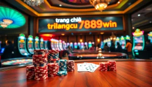 Experience the thrill of gaming at trang chủ 789win with vibrant casino action and luxurious atmosphere.