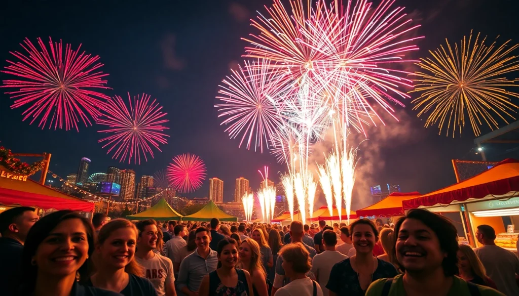 Experience a stunning fireworks display from https://5starfireworks.co.uk igniting the night sky with vibrant colors.