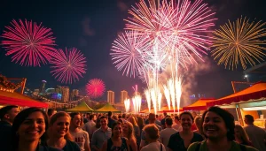 Experience a stunning fireworks display from https://5starfireworks.co.uk igniting the night sky with vibrant colors.