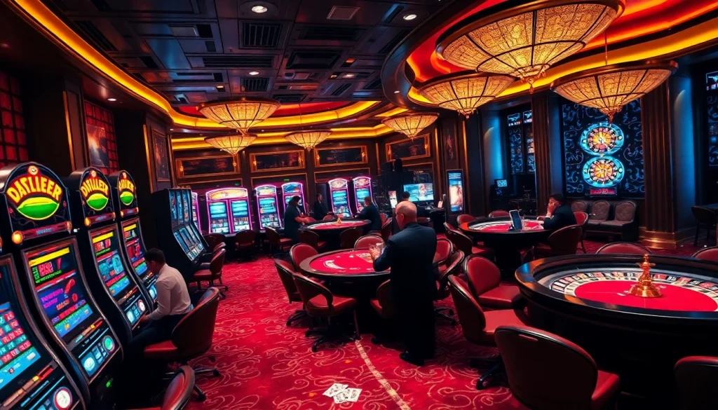 Experience the thrill of jeetbuzz ক্যাসিনো with vibrant games and professional dealers in an elegant setting.