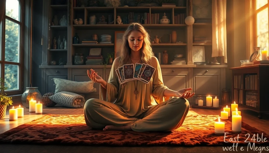 Experience intuitive energy readings at https://julielynn.co with a soothing ambiance and mystical elements.