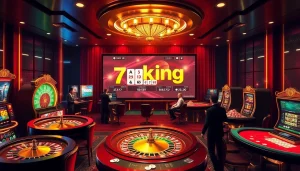 A thrilling online gambling experience at 79king featuring vibrant casino games and engaging players.